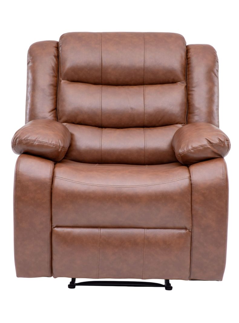  Berger Reclinable 1 Cuerpo Moderno Café PU Berlin KM060RBR-0