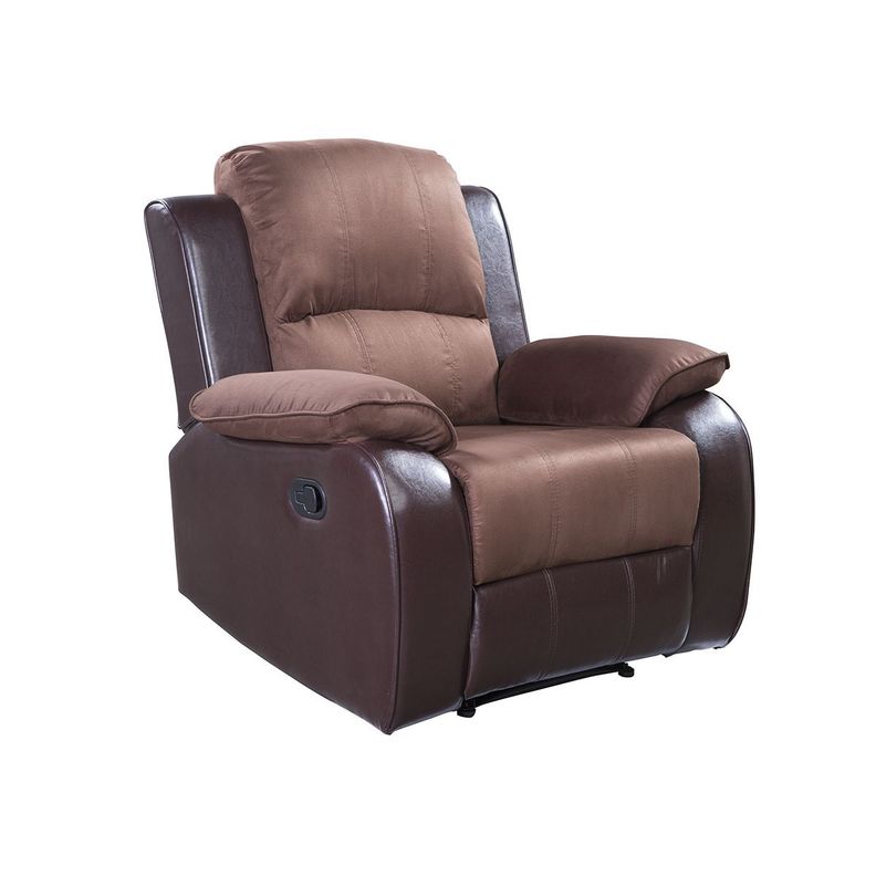Berger Reclinable Thompson Pu + Microfibra Daniels U9000r-0