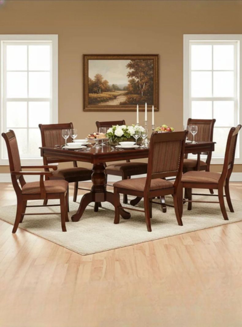 Mesa Comedor + 4 Sillas 2 Sitiales Ternara D1888-4