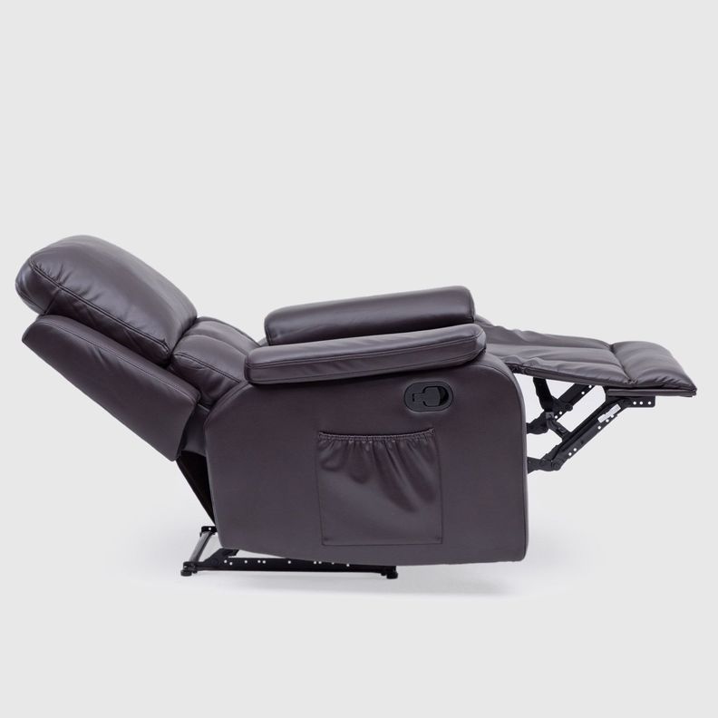 Berger Reclinable Vibromasaje + Control Café Madrid 8094RMBR-5