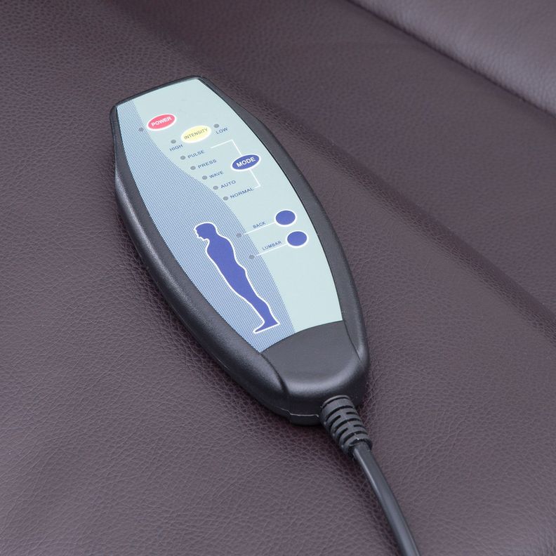 Berger Reclinable Vibromasaje + Control Café Madrid 8094RMBR-6