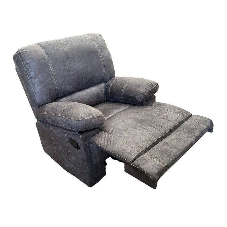 Berger Reclinable Moderno Castle Gris 98023GR-2