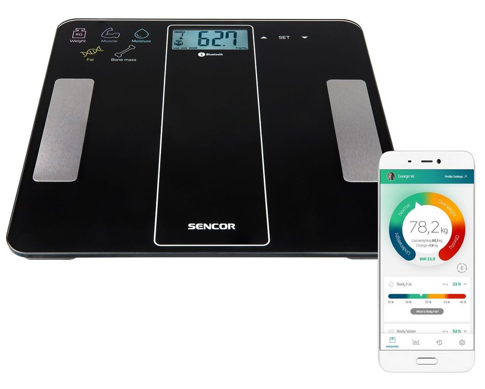 Balanza Pesa Digital Bluetooth-4