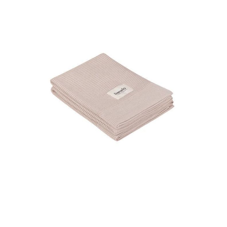 Manta Tejida de Bambu Biege Beige