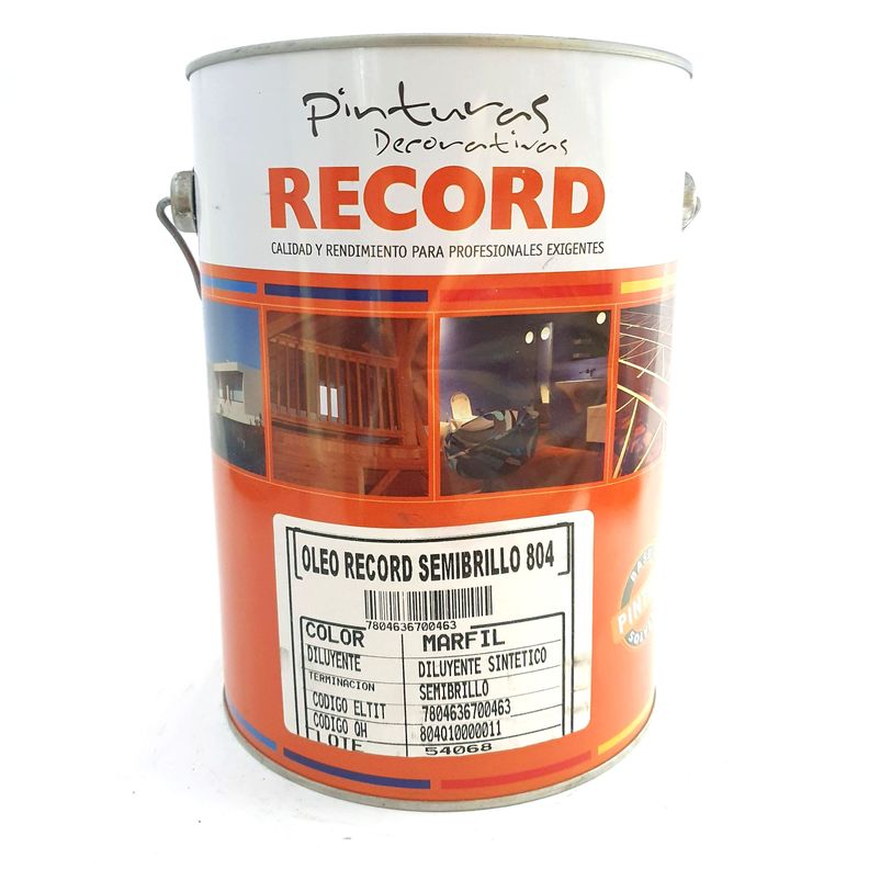  OLEO SEMI BRILLO  MARFIL  GALON  RECORD-0
