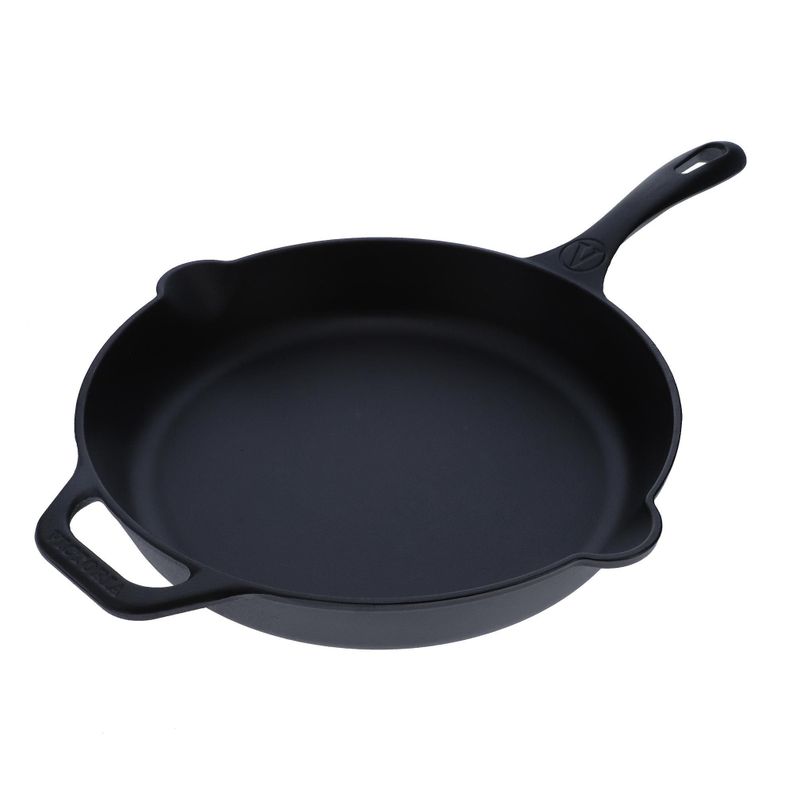 Sartén de Hierro Fundido Precurado 30 cm-0