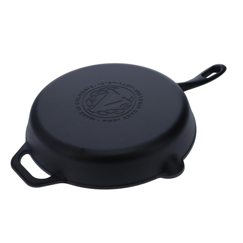 Sartén de Hierro Fundido Precurado 30 cm-2