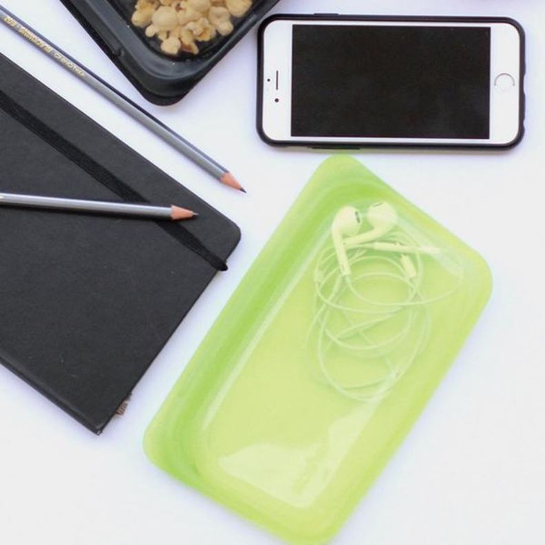 Bolsa de Silicona Multiuso - Lime-2