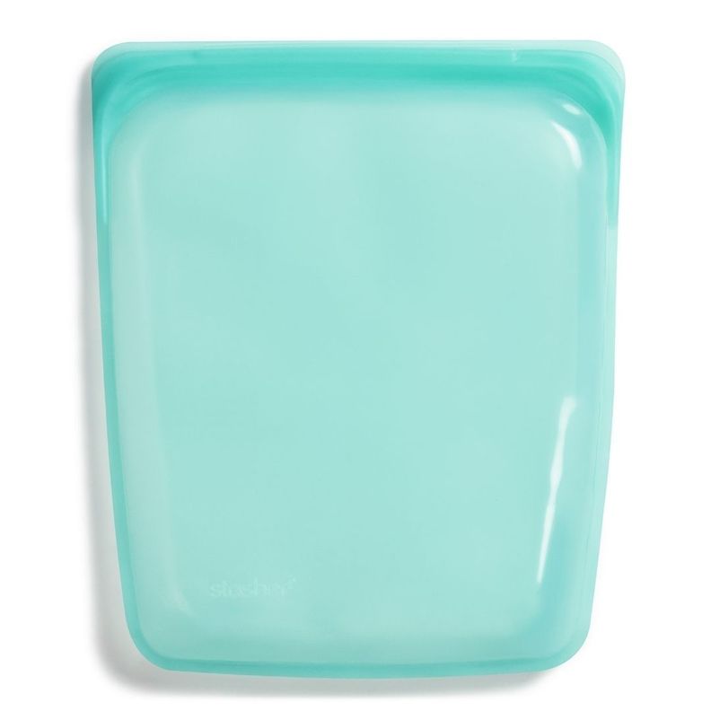 Bolsa De Silicona Reutilizable HALF GALLON 1.92 Lts. - Aqua-0