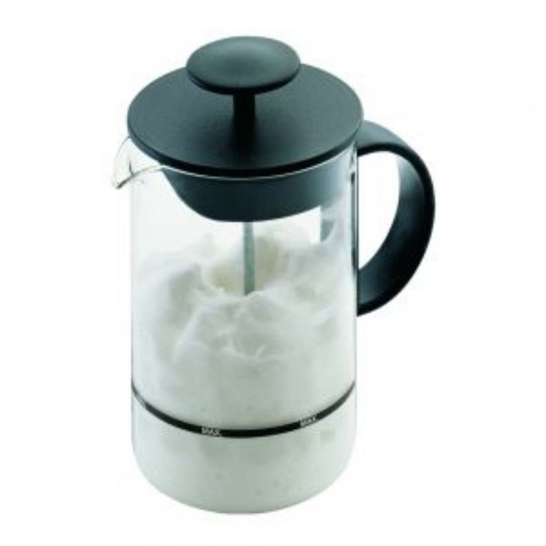 LATTEO Batidor De Leche Con Asa de Cristal, 0,25 l-3