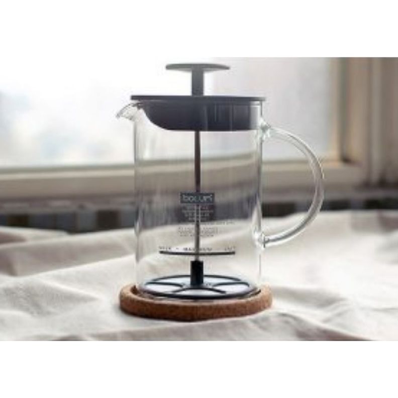 LATTEO Batidor De Leche Con Asa de Cristal, 0,25 l-2