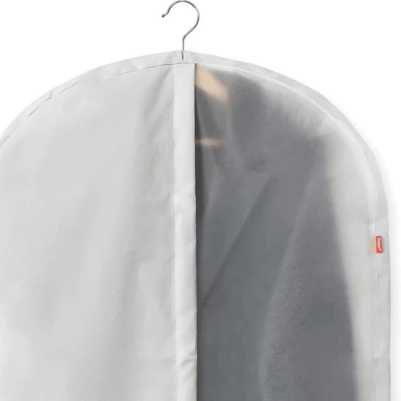 Funda de Ropa "S" Closet Color Gris Premium Rayen®-3