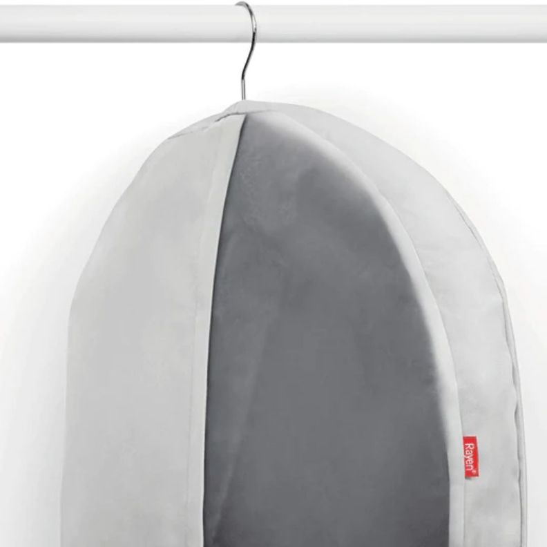 Funda de Ropa "S" Closet Color Gris Premium Rayen®-1