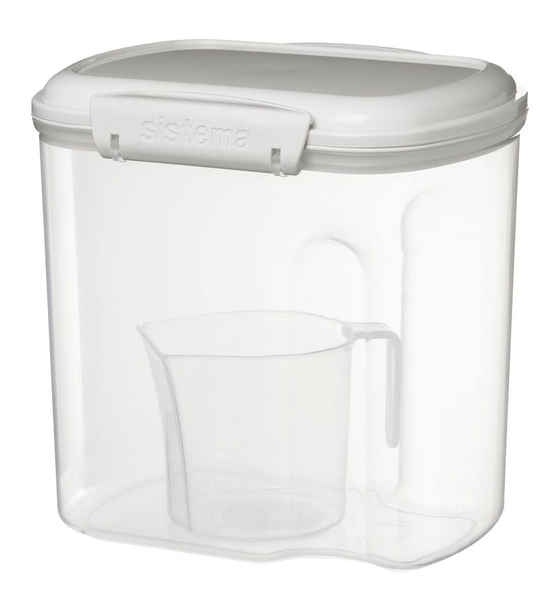 Contenedor BAKE IT 2,47 ml con taza medidora Sistema-0