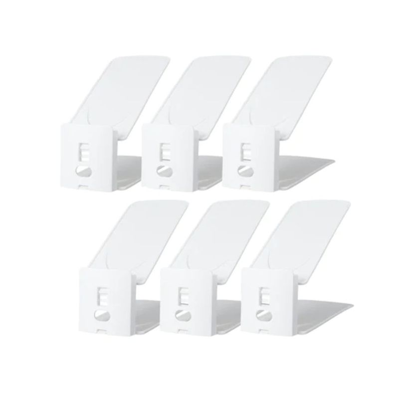 Set 6 Organizadores Ajustables Para Zapatos-0