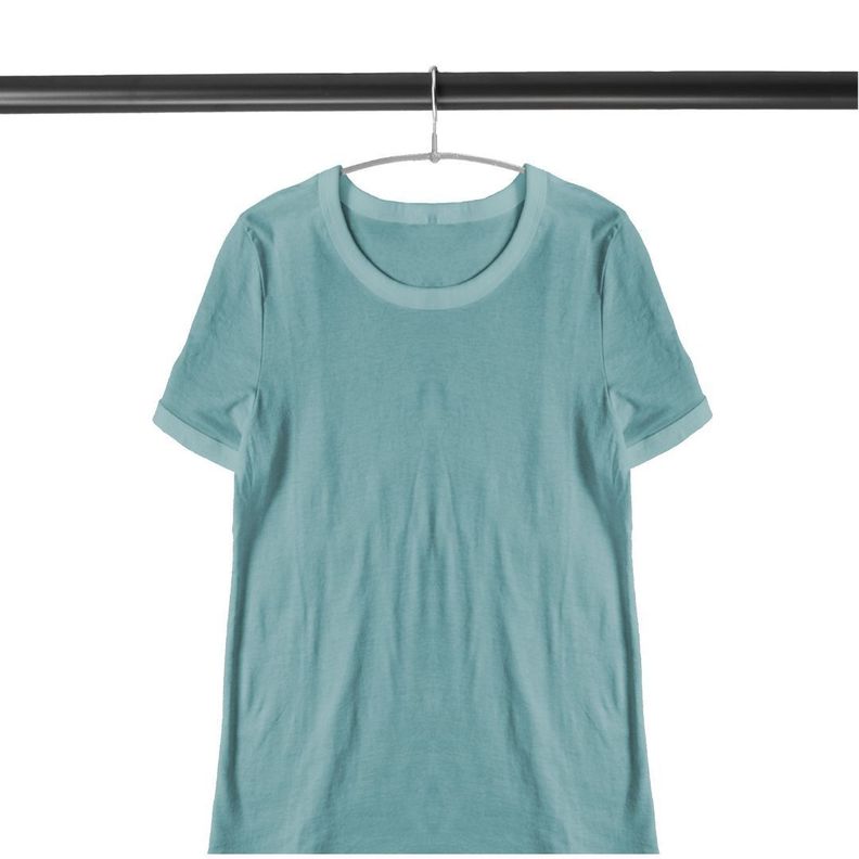 Set de 10 Colgadores Para Ropa Plateado, Economic Light 40 PT-3