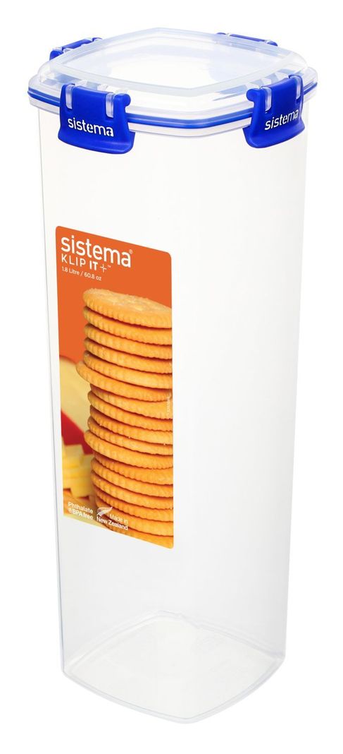 Contendor para galletas Klip It Plus 1.8 lts Sistema-0
