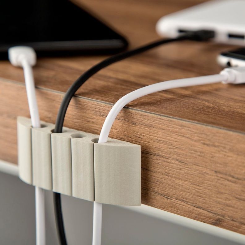 Set 2 Organizadores y Sostenedores Adhesivos Para Cables, -1