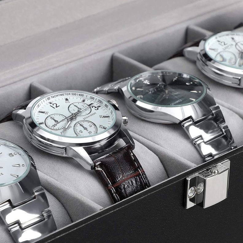Caja organizadora hasta 6 relojes.-3