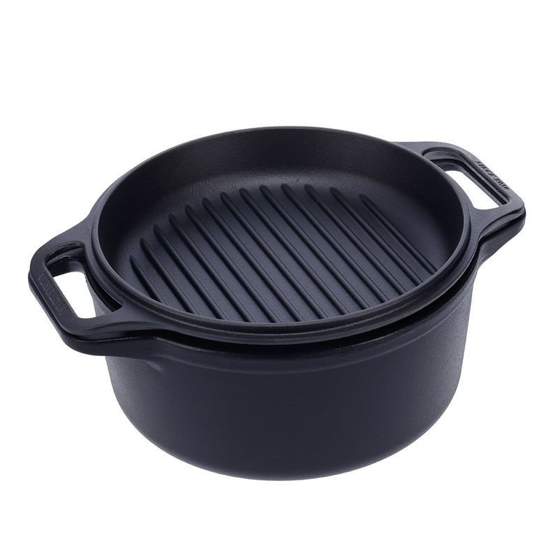 Combo Cooker de Hierro Fundido Precurado 5.7 L-1