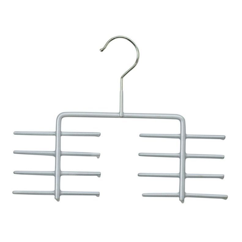 Set de 2 Colgadores Para Corbatas KR Gris-0