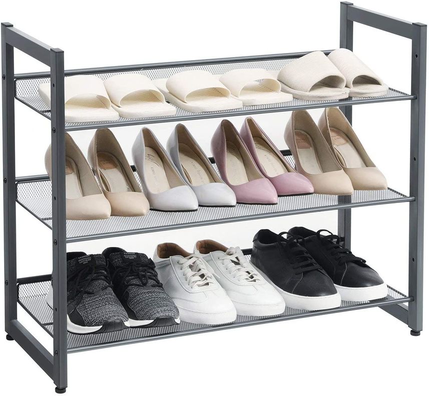 Zapatero / Estante Ajustable de 3 Niveles.-3
