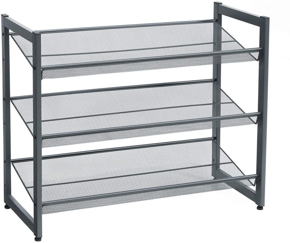 Zapatero / Estante Ajustable de 3 Niveles.-0