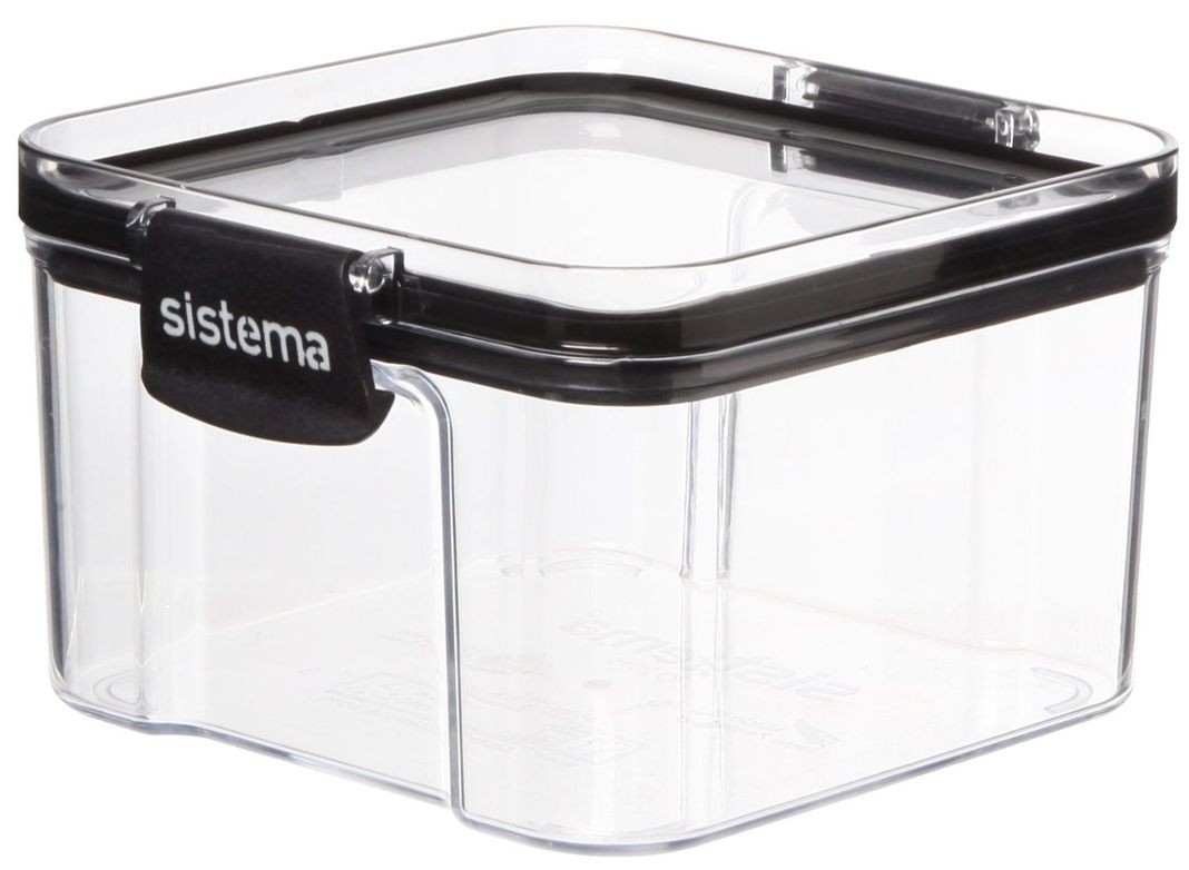 Contenedor cuadrado 460 ml Ultra. SISTEMA -1