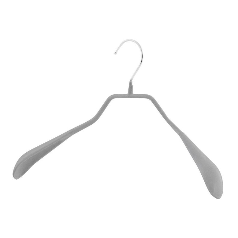 Set de 5 Colgadores Bodyform 46 cm Color Gris-2
