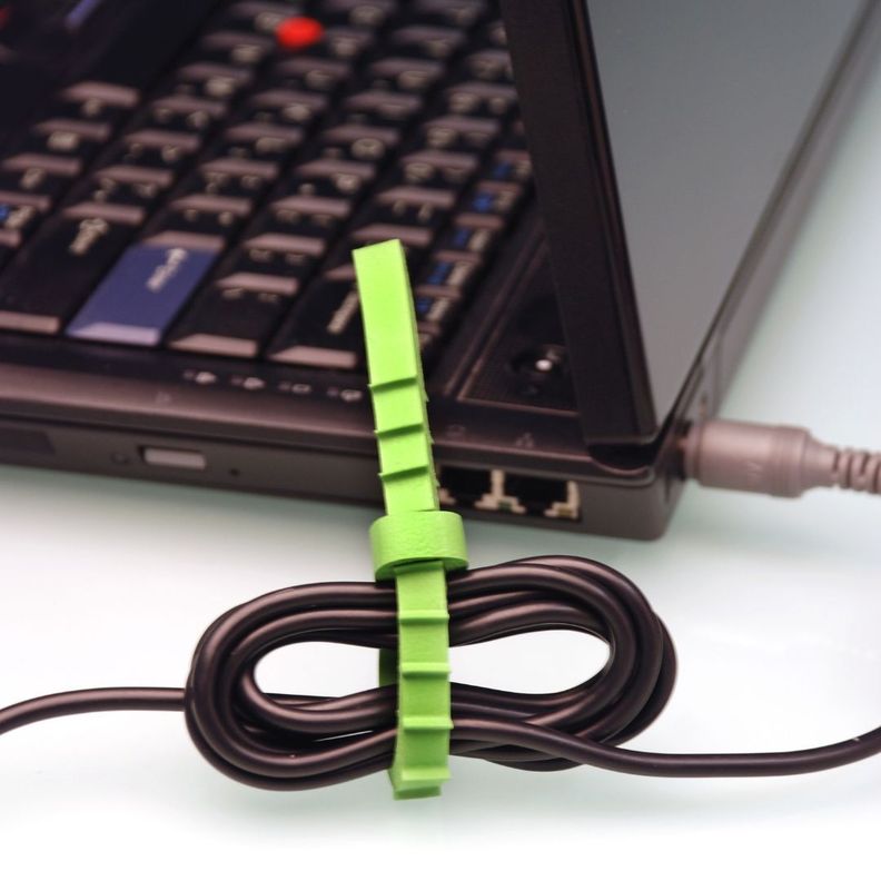 Set de 12 Amarra Cables Reutilizables.-3
