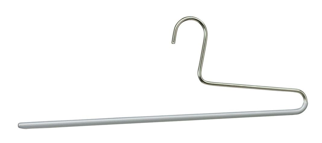 Set de 10 Colgadores Para Pantalones KHC 35, Silver.-0