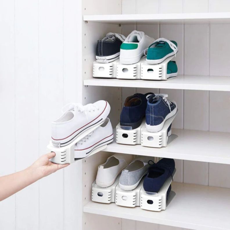 Set 6 Organizadores Anchos Para Zapatos-3