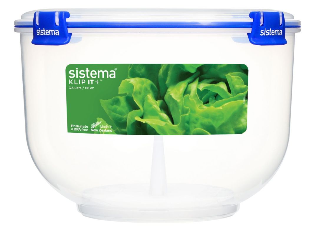 Contenedor para verduras Klip It Plus 3.5 lts. Sistema-0