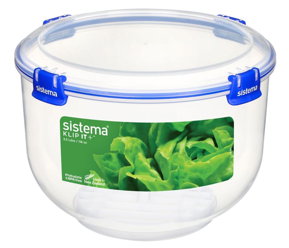 Contenedor para verduras Klip It Plus 3.5 lts. Sistema-1