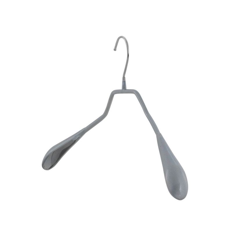 Set de 5 Colgadores Bodyform 38 cm Color Gris-2