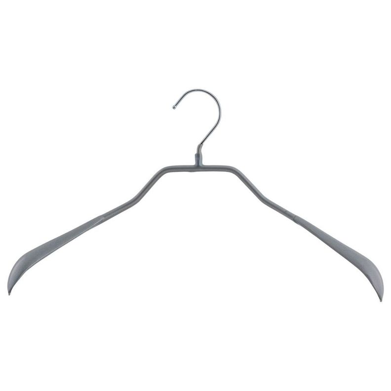 Set de 5 Colgadores Bodyform 38 cm Color Gris-0