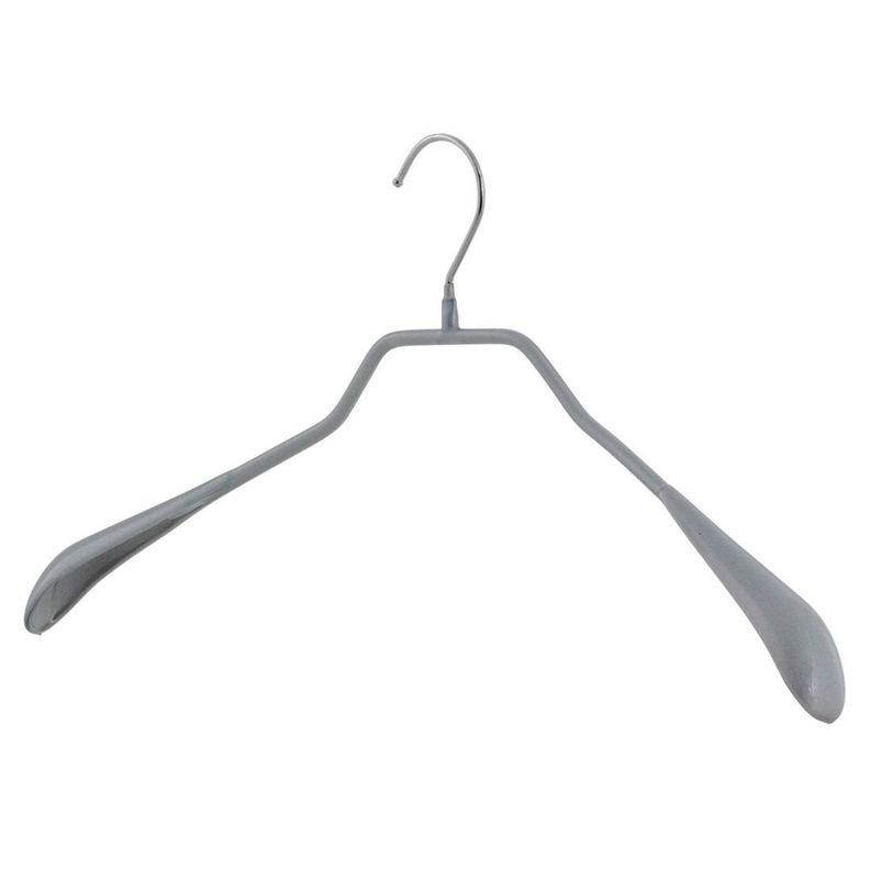 Set de 5 Colgadores Bodyform 38 cm Color Gris-1