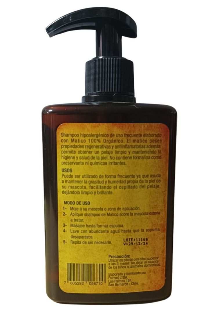 Shampoo De Matico 100 Orgánico Green Life-1