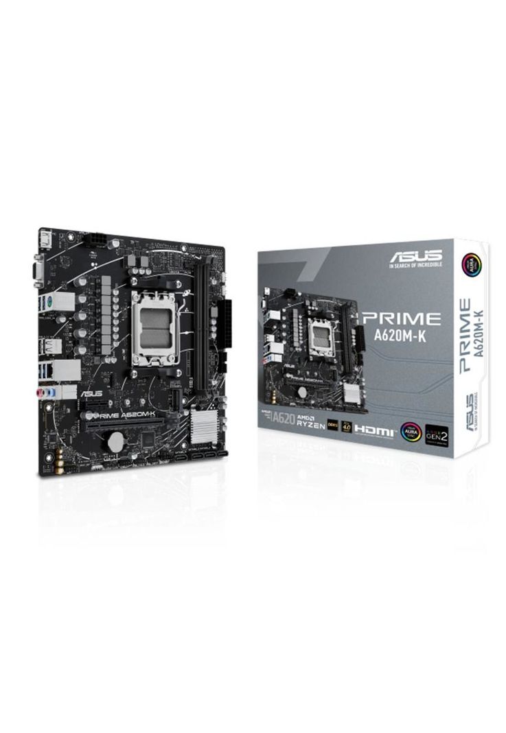 Placa Madre Asus A620M-K Prime AMD Micro ATX DDR5 PCIe 4 M.2