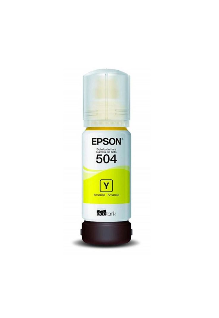 Botella de Tinta Epson T504 Amarillos (T504420-AL)