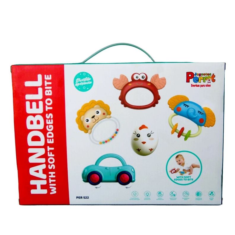 SET DE CASCABELES CON HUEVO CAJA JUGUETES PERROT-1