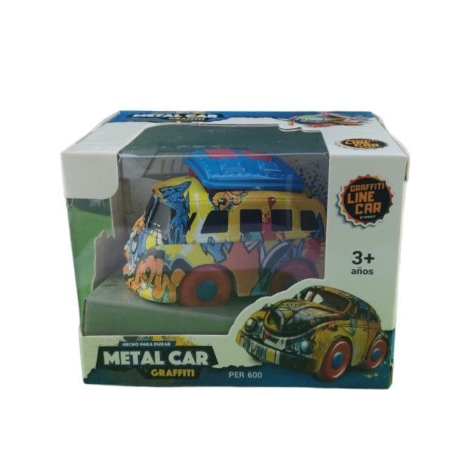 Vehiculo Graffiti Metálico Juguetes Perrot-1