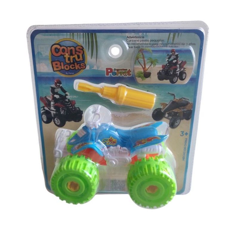 Moto Playera Armable Juguetes Perrot-2