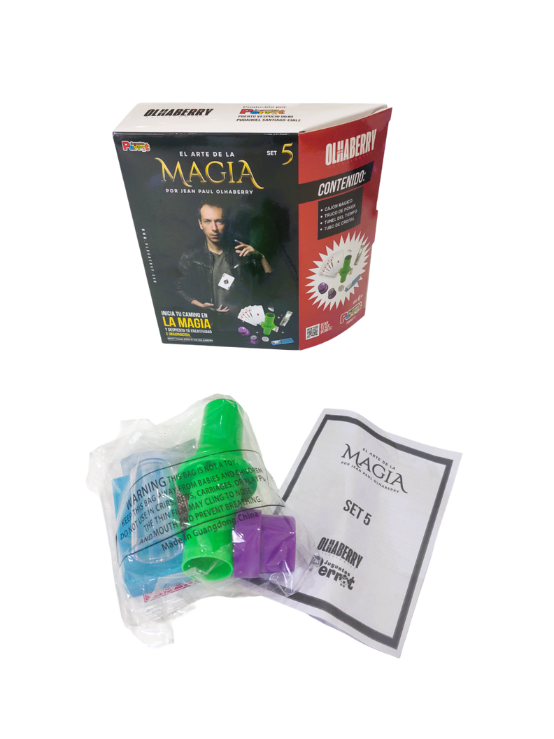 Juego de Magia Jean Paul Olhaberry - Juguetes Perrot Set 5-0