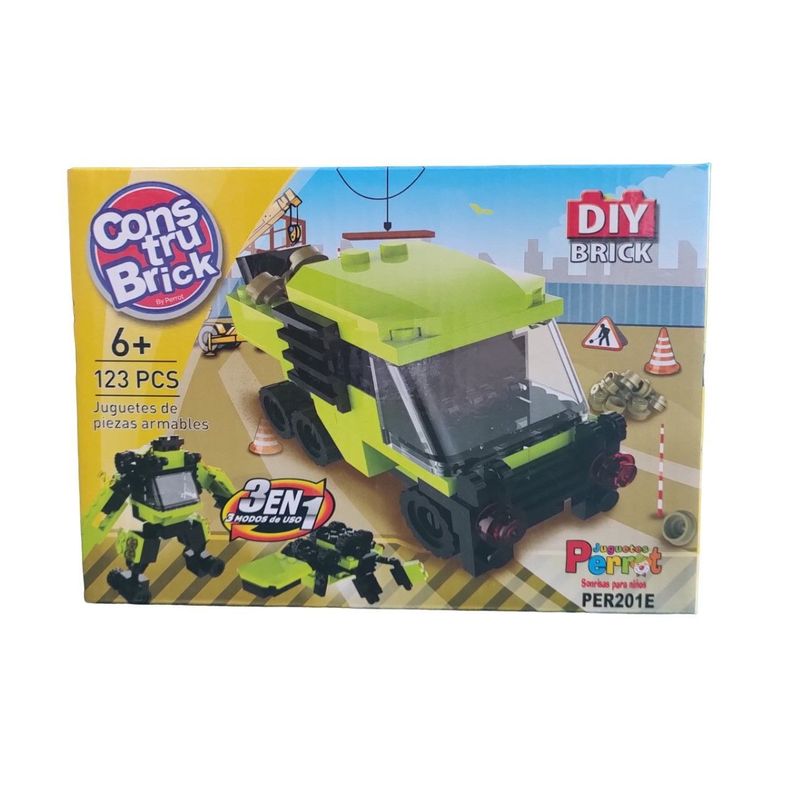 Construbrick Camion Tolva 3en1