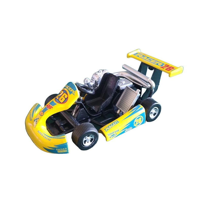 Auto Karting Metálico Juguetes Perrot-1