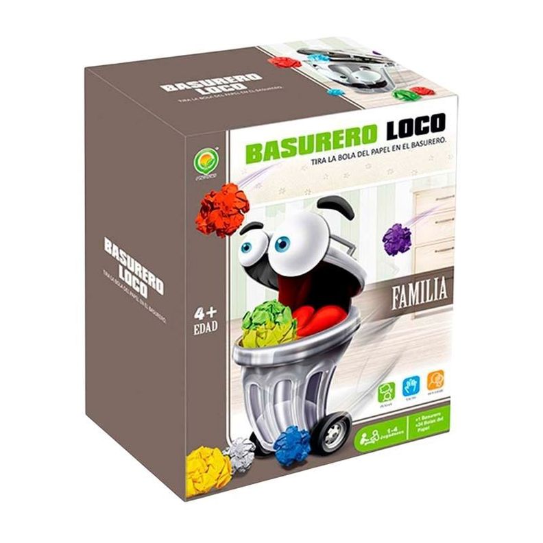 Juego Basurero Loco Juguetes Perrot-0
