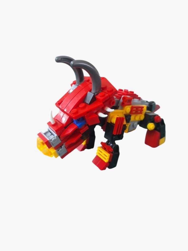 CONSTRUBRICK MUNDO DINOSAURIO TRICERATOPS-2