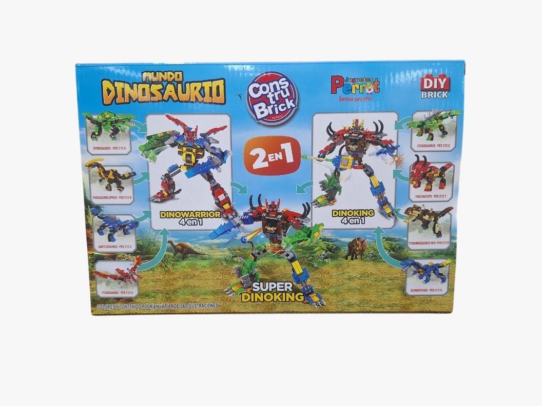 CONSTRUBRICK MUNDO DINOSAURIO PARASAUROLOPHUS-4