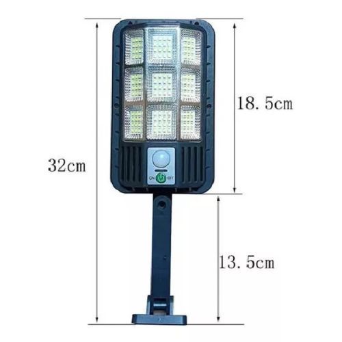 Lampara Solar De Pared + Sensor Movimiento Luz Led-1